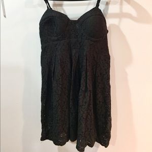 Lacey Black Summer Dress